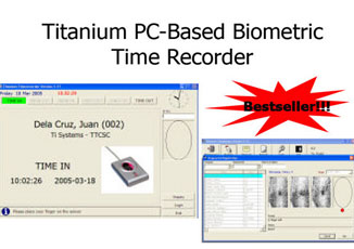 Titanium PC-Based Biometric Time Recorder